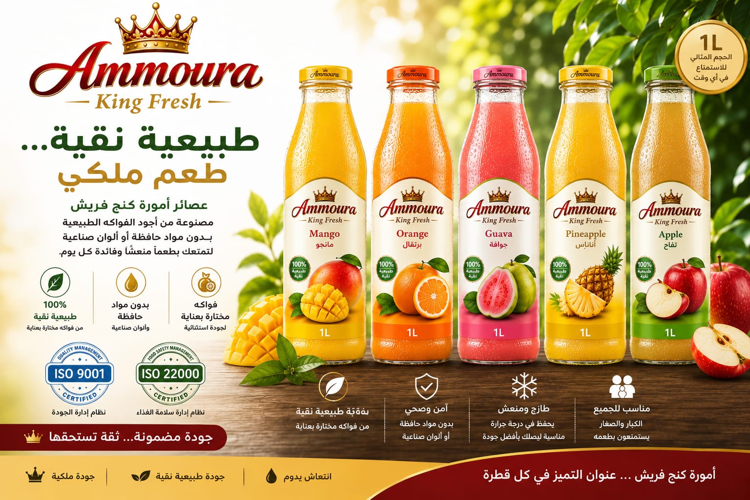 King Fresh fruit juices